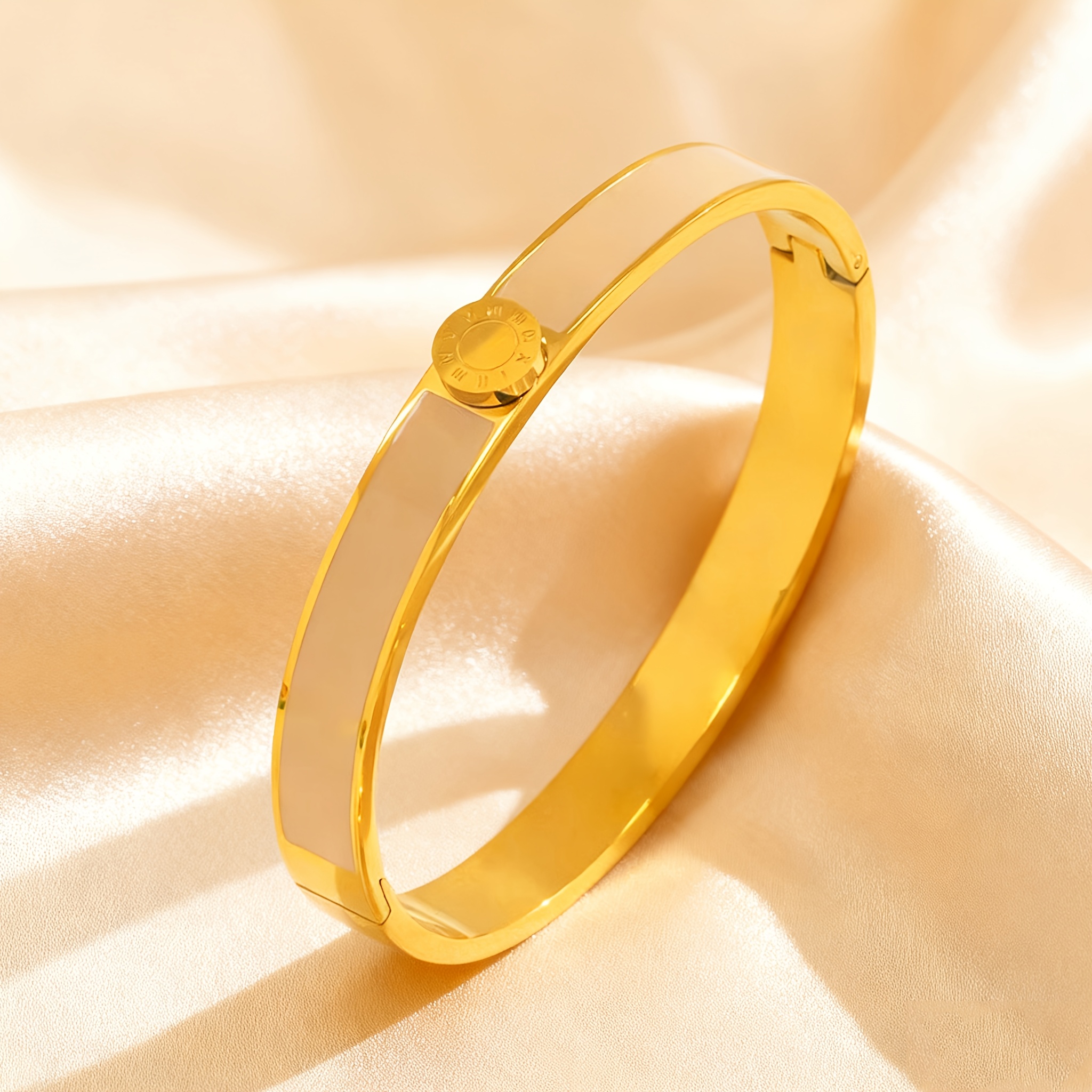 High-End Elegant Roman Numeral Dial Bracelet, Versatile Fashion Accessory